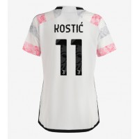 Juventus Filip Kostic #11 Vieraspaita Naiset 2023-24 Lyhythihainen